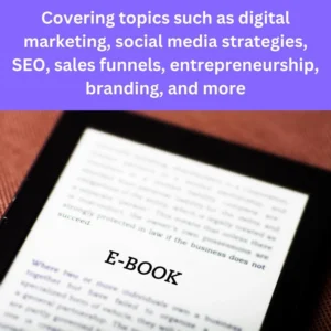 50+ Business & Marketing eBooks Mega Bundle | Comprehensive Guide for Entrepreneurs PLR & MRR